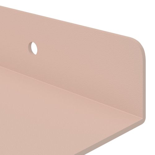 Плаващ рафт 2 бр. Розово 60 x 8,5 x 2,5 см Стомана