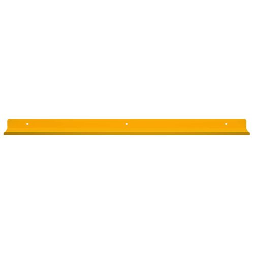 Плаващ рафт 4 pcs Горчично жълто 60 x 8,5 x 2,5 см Стомана