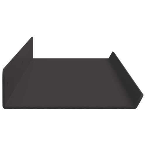 Плаващ рафт 2 pcs Черен 80 x 9 x 2,5 см Стомана