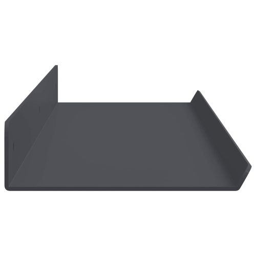 Плаващ рафт 2 pcs Антрацит 80 x 9 x 2,5 см Стомана