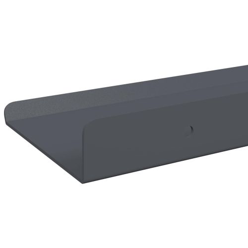 Плаващ рафт 4 pcs Антрацит 80 x 9 x 2,5 см Стомана