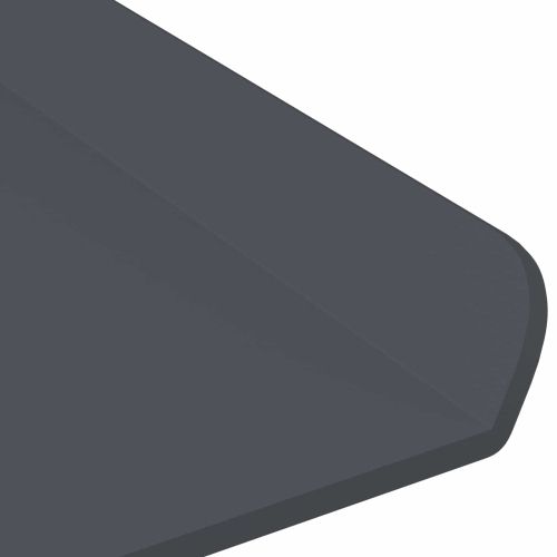 Плаващ рафт 4 pcs Антрацит 80 x 9 x 2,5 см Стомана