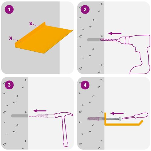 Плаващ рафт 2 pcs Горчично жълто 30 x 18 x 2,5 см Стомана