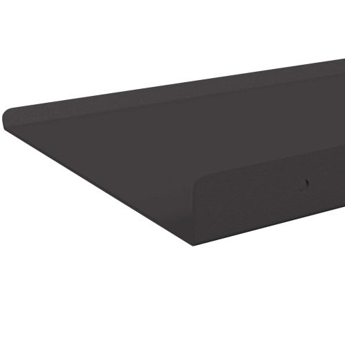 Плаващ рафт 4 pcs Черен 40 x 18 x 2,5 см Стомана