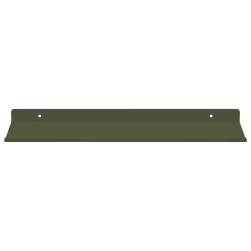 Плаващ рафт 2 pcs Маслинено зелено 40 x 18 x 2,5 см Стомана
