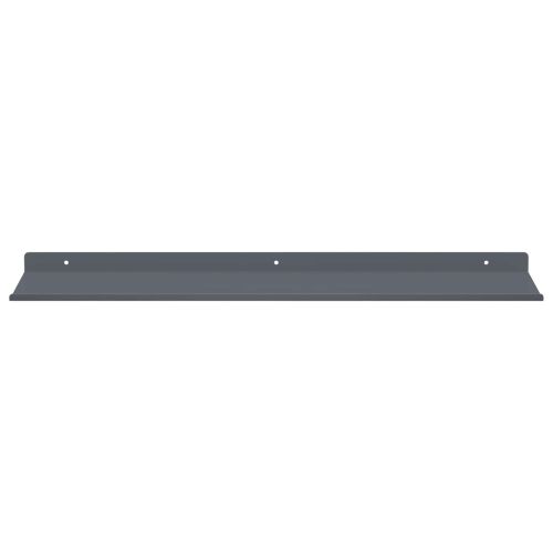 Плаващ рафт 2 pcs Антрацит 60 x 18 x 2,5 см Стомана