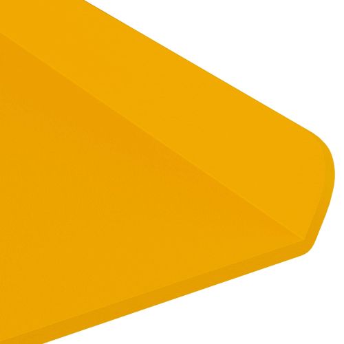 Плаващ рафт 2 pcs Горчично жълто 60 x 18 x 2,5 см Стомана