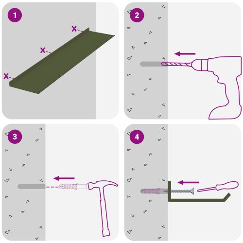 Плаващ рафт 4 pcs Маслинено зелено 80 x 18 x 2,5 см Стомана