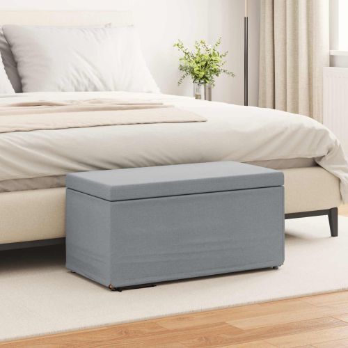 Стук Светлосиво 81 x 41 x 40 cm Текстил и конструирано дърво