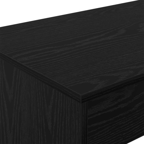 Легло с бюро Черен дъб Инженерна дървесина 100 x 45 x 75 cm