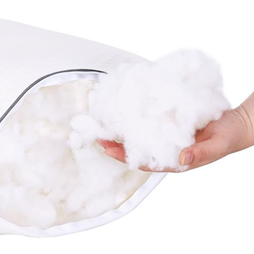 Влакнест пълнеж Бял 1 кг Полиестер