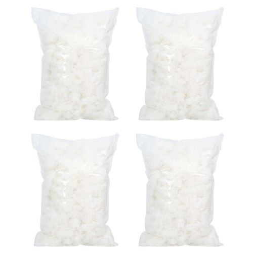 Влакнест пълнеж Бял 18 кг Полиестер