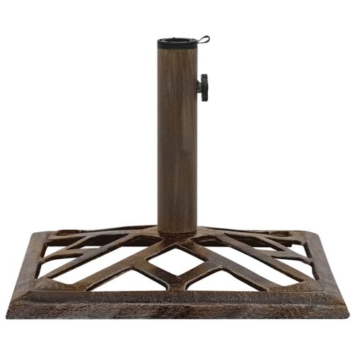 Основа за чадър, бронз, 44x44x31 см, чугун