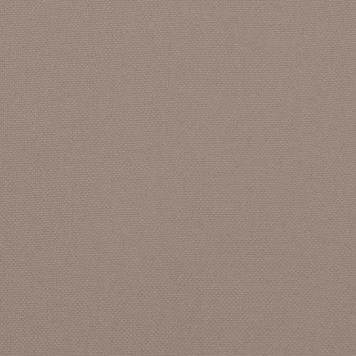 Палетна възглавница, таупе, 60x40x12 см, текстил