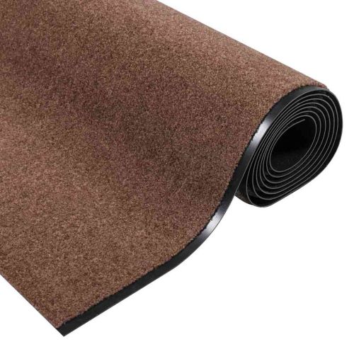 Мат за врата Кафяво и черно 120 x 350 см 100% Полиамид