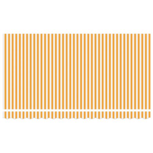 Сгъваем навес Жълто 350 x 200 cm текстил