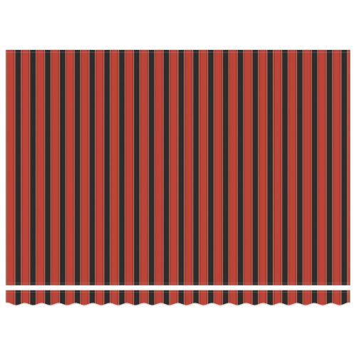 Сгъваем навес Оранжево и кафяво 450 ×300 cm текстил