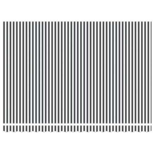 Рамка за сенник Антрацит и бяло 450 × 300 cm