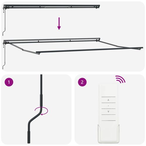 Рамка за сенник Многоцветен 450 × 300 cm