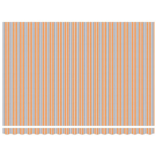 Рамка за сенник Син и Оранжев 450 × 300 cm