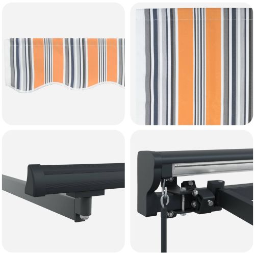 Рамка за сенник Син и Оранжев 450 × 300 cm