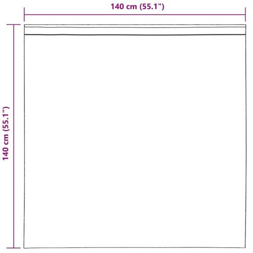 Пердета от воал с горна част, 2 бр, кремаво