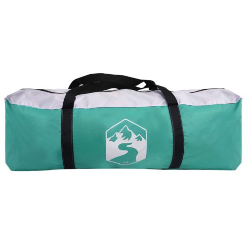 Дворен чадър полукола Синьо 640 x 432 x 205 см