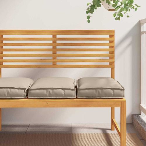 Възглавница 2 pcs Таупе 40 x 40 x 8 см Оксфордска тъкан