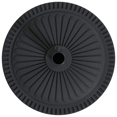 Основа за чадър Арт Деко Черно Ø 45 х 39.5 см Желязо