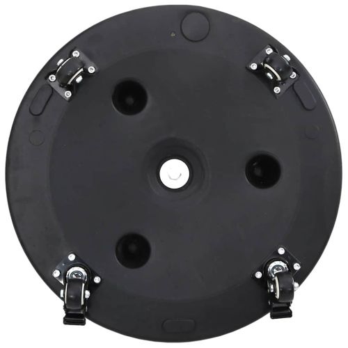 Основа за чадър Арт Деко Черно Ø 45 х 39.5 см Желязо