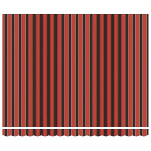 Електрически разтегателен навес Оранжево и кафяво 350 x 250 cm