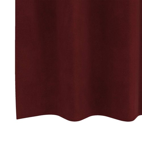 Затъмняващи завеси 2 pcs Виненочервен 140 x 225 cm Кадифе