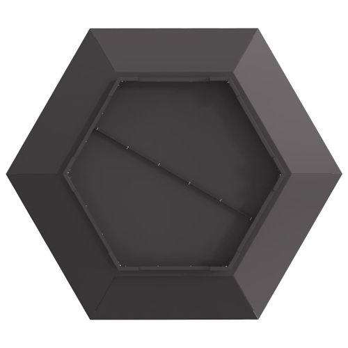 Огнище Черно 100 x 100 x 28 см Стомана