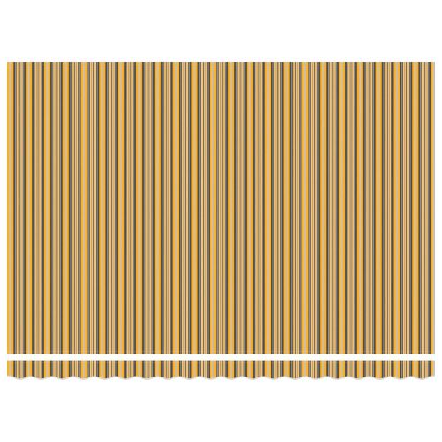 Сгъваем навес Многоцветен 450 × 300 cm Полиестер и стомана