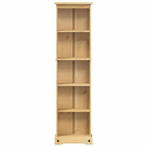 Етажерка за книги "Corona" 46x20x170 см масивно дърво бор