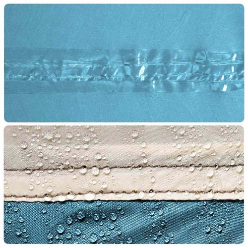 Палатка за душ, синя, водоустойчива