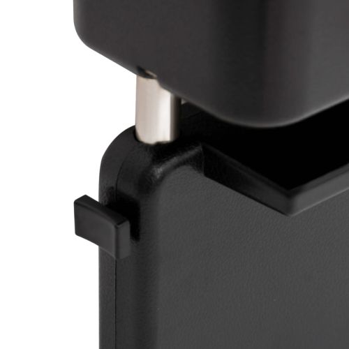 Подлакътник за кола универсален черен 23x8x(30-38) см ABS