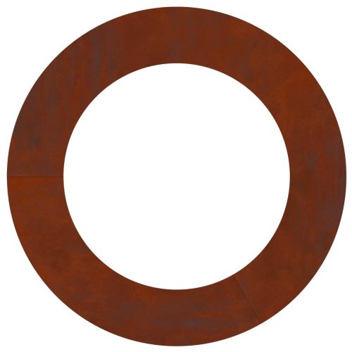 подходяща за плоски дървени халки Кафяво Ø60 / 90 см