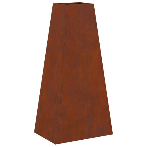 Котел за огън Ръждясало 50 x 35 x 100 см Кортенова стомана