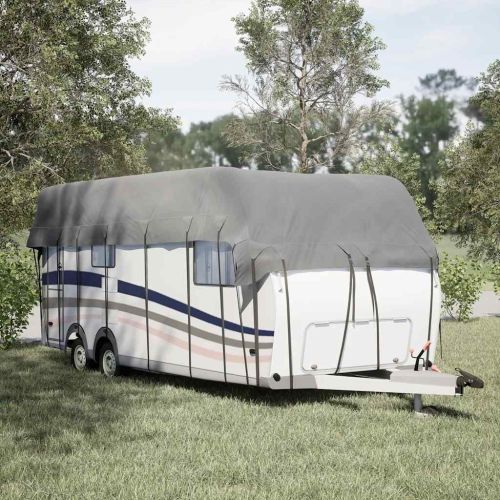 Покривало за покрив на каравана сиво 800x300cm Нетъкана материя