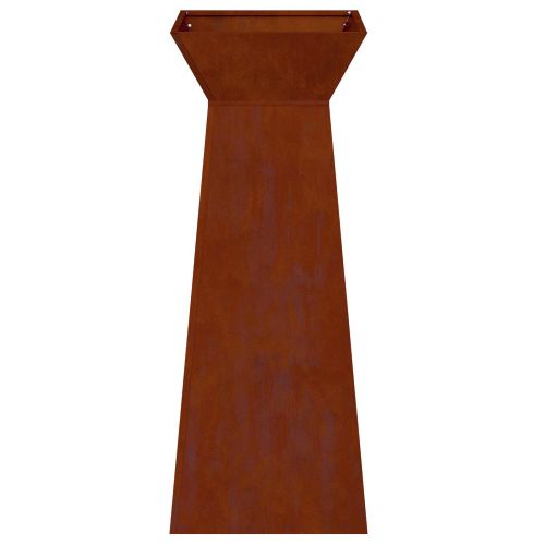 Саксия с колона Сребрист 40 x 40 x 100 cm