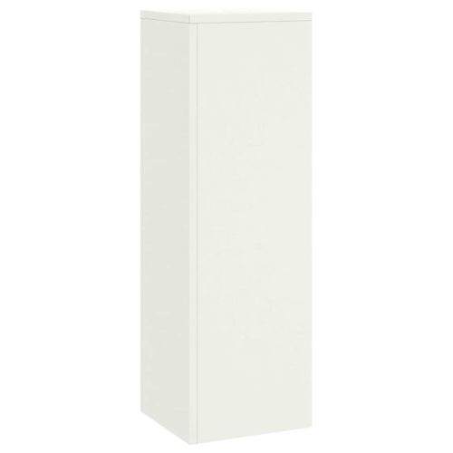 Стойка за растения 3 pcs Бяло Стомана