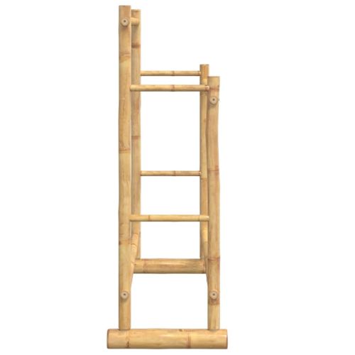 Етажерка за дрехи 100x30x100 см бамбук