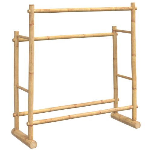 Етажерка за дрехи 100x30x100 см бамбук