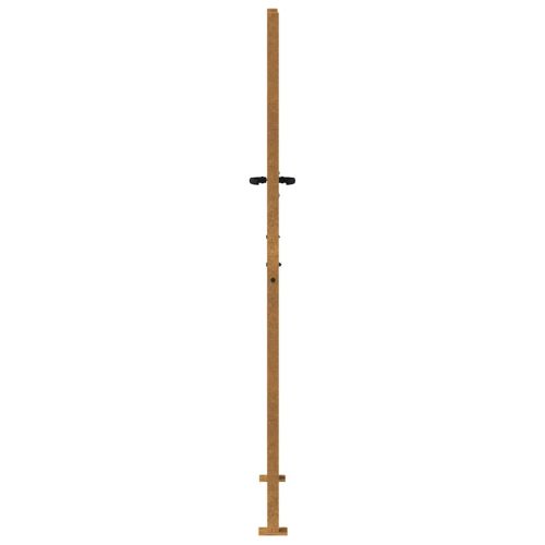 Градинска порта 100x175 см, дизайн с кортенова стомана и трева