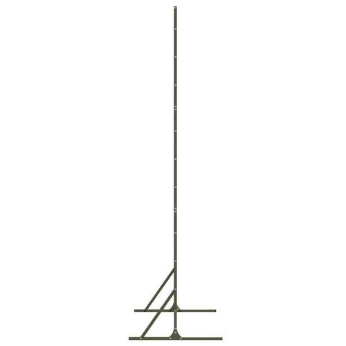 Екран за уединение Маслинено 100 x 50 x 180 см Стомана