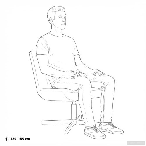 Въртящ се стол Светлосиво 63 x 75 x 76 см текстил