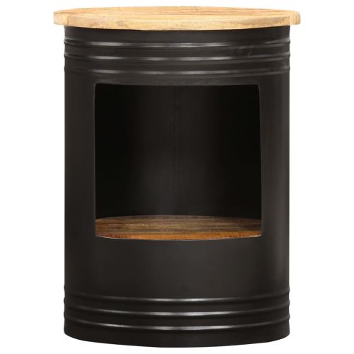 Маса за кафе, 43x55 см, масивно мангово дърво