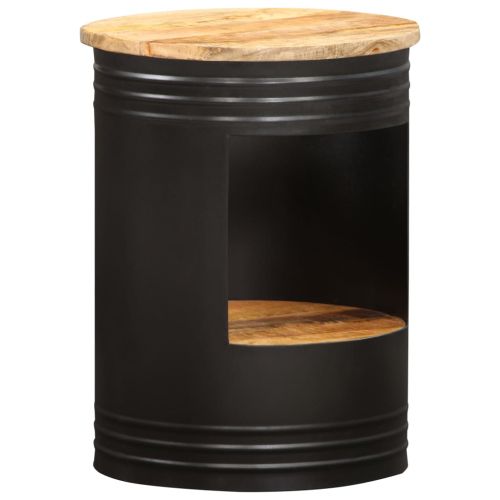 Маса за кафе, 43x55 см, масивно мангово дърво