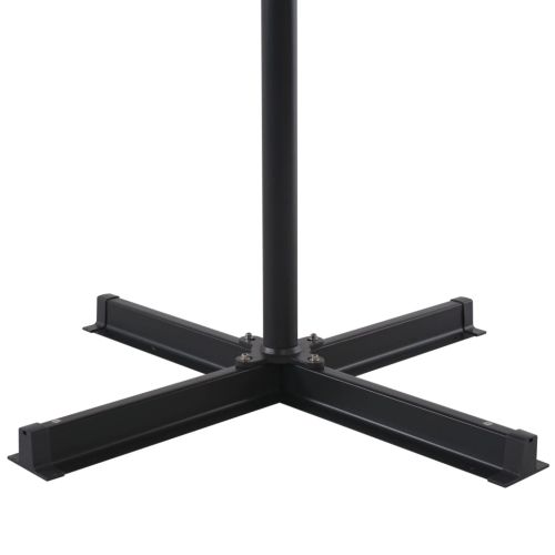 Градински чадър с алуминиев прът, 500 см, теракота